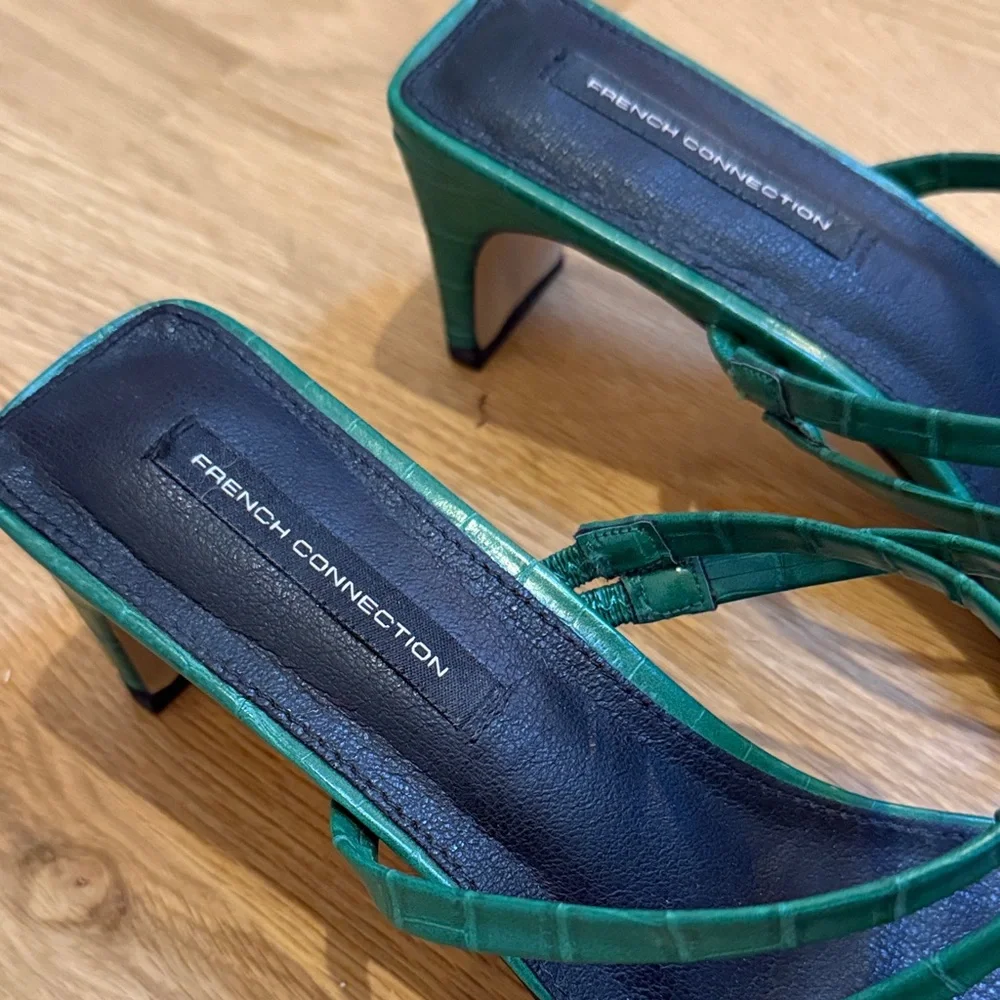 French Connection Emerald Strappy Heels - Picture 2 of 5